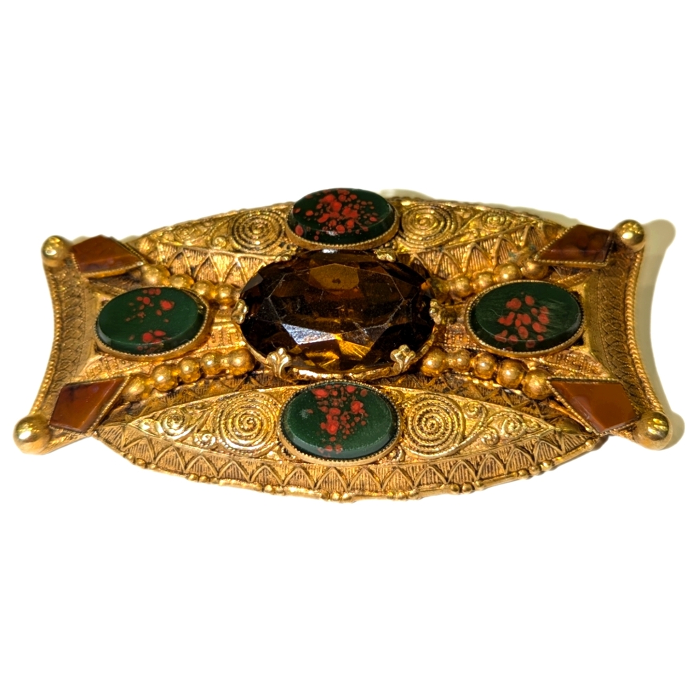 Antique Bohemian Brooch